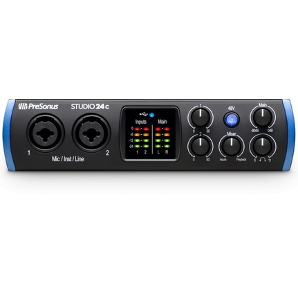 PreSonus Studio 24C USB-C Audio Interface