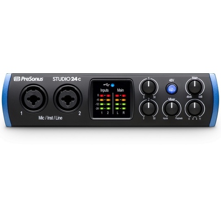 PreSonus Studio 24C USB-C Audio Interface