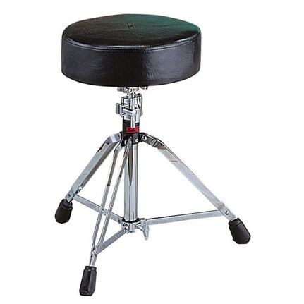 Dixon Medium Weight Double Braced Drum Throne with Cloth Covered Seat