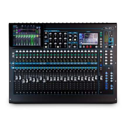 Allen & Heath QU-24C 30 in - 24 out digital mixer with automated faders