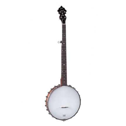 Saga SS-10 Traditional 5-String Open-Back Banjo in bag