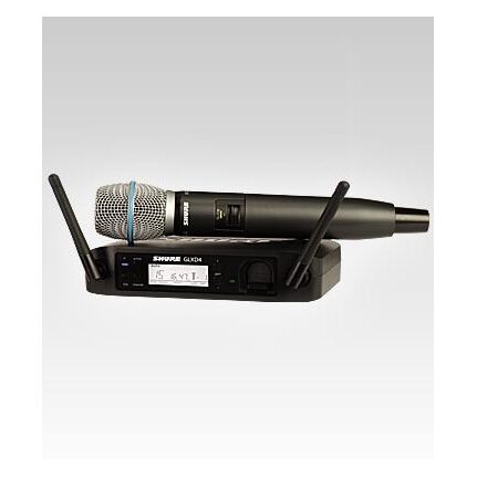 Shure Glxd Beta87A Handheld Condenser Vocal Microphone Digital Wireless System