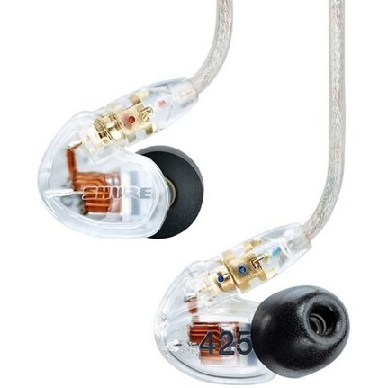 Shure SE425-CL In Ear Monitors Clear