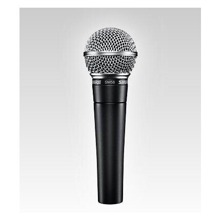 Shure SM58 Dynamic Cardioid Vocal Microphone Only (The Classic)