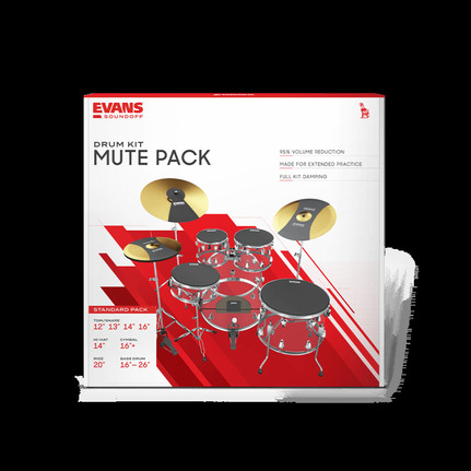 Evans SOUNDOFF Drum Kit Mute Pack - Standard
