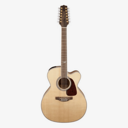 Takamine GJ72CE 12NAT 12-String Jumbo Acoustic-Electric Guitar With Pickup Natural Finish