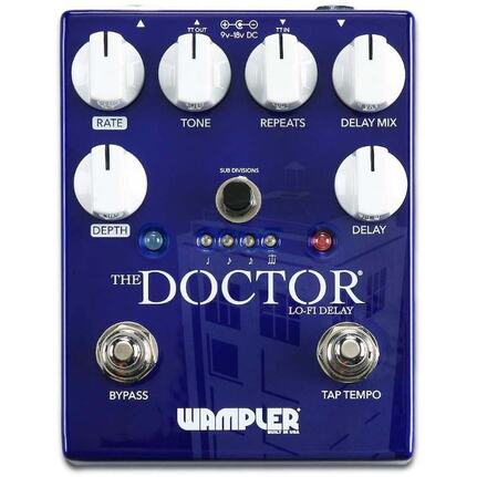 Wampler The Doctor Lo-Fi Ambient Delay Fx Pedal