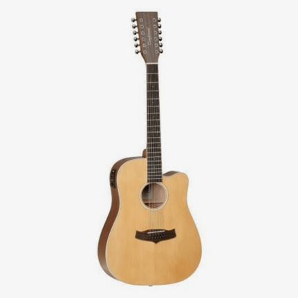 Tanglewood TW10-12 Winterleaf 12 String Dreadnought Acousic-Electric Guitar Solid Top