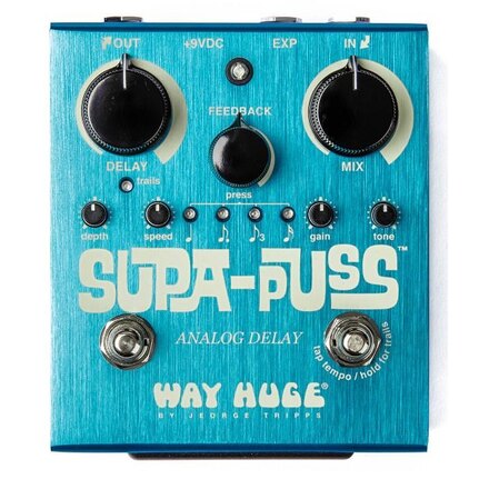 Dunlop WHE707 Way Huge Supa-Puss Analog Delay Fx Pedal