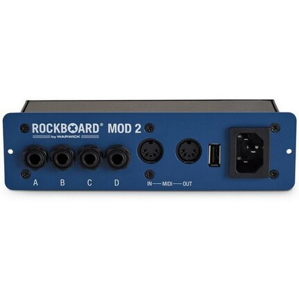 Warwick RockBoard MOD 2 Patchbay - TS/TRS, MIDI & USB