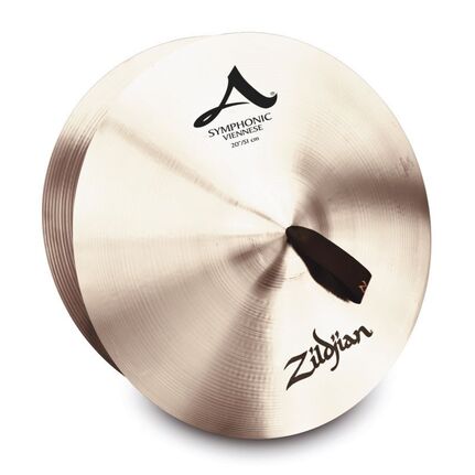 A0449 20" A Zildjian Symphonic Viennese Tone - Pair Band & Orchestral Cymbals